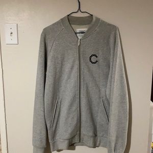 Crooks and castles zip up sweater